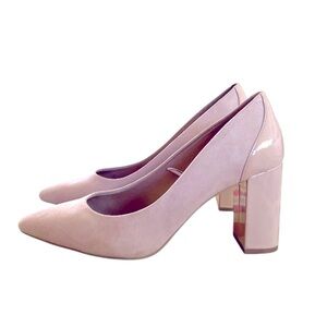 H&M - Court Shoes - Elegant beige Block Heel Pumps